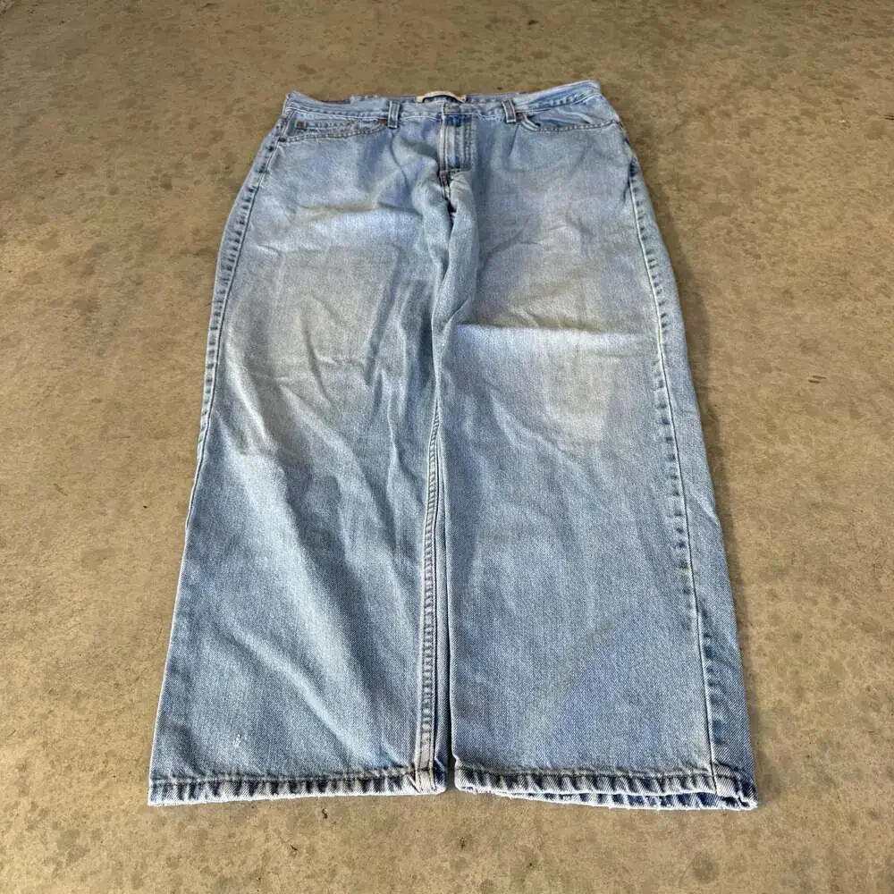 Y2K Levi's 550 Baggy Skater Grunge Light Wash Denim Jeans
